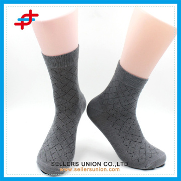 High quality anti-odor breathable bamboo fabric business casual men socks